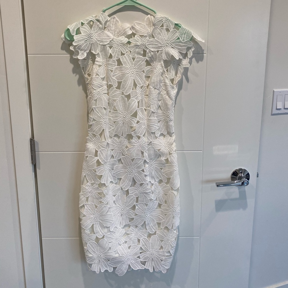 Glamorous ⚡️ White Floral Lace Dress